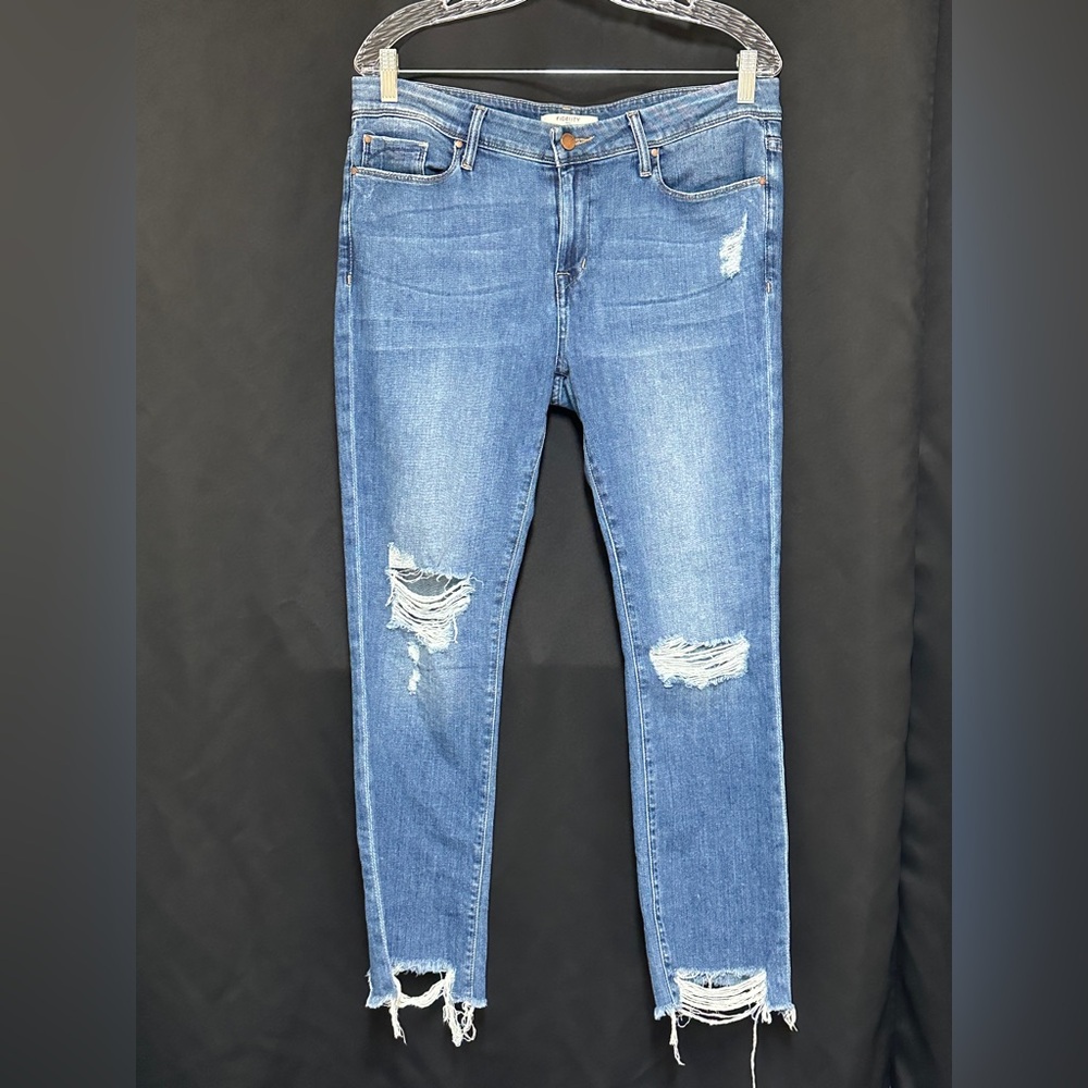Fidelity Stevie Crop Mid Rise Tapered (Size: 30)